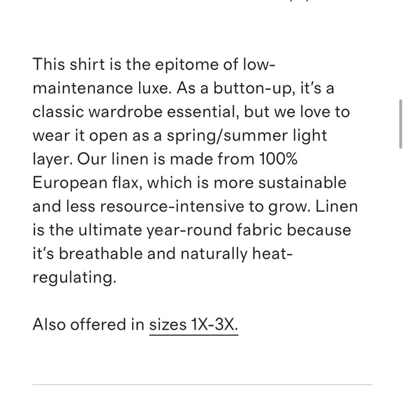 Quince Tan Linen Button Down Shirt - Picture 2 of 9